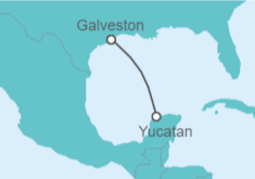 Itinerario del Crucero Méjico - Disney Cruise Line