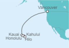 Itinerario del Crucero "OHANA", la magia Disney en Hawai - Disney Cruise Line