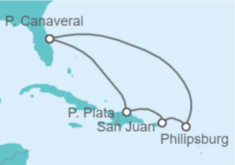 Itinerario del Crucero Puerto Rico, St Maarten y Puerto Plata - Celebrity Cruises