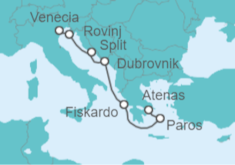 Itinerario del Crucero Islas Griegas y Croacia - Explora Journeys