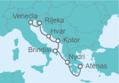Itinerario del Crucero De Venecia a Atenas - Explora Journeys