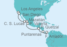 Itinerario del Crucero México, Costa Rica y Guatemala - Explora Journeys
