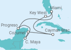 Itinerario del Crucero México - Explora Journeys