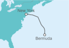 Itinerario del Crucero Bermudas - MSC Cruceros