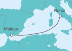Itinerario del Crucero España - Costa Cruceros