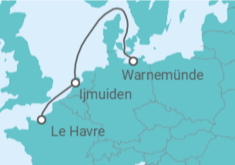 Itinerario del Crucero Holanda - MSC Cruceros