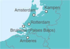 Itinerario del Crucero Holanda - AmaWaterways