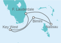 Itinerario del Crucero Estados Unidos (EE.UU.), Bahamas - Celebrity Cruises