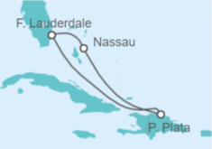 Itinerario del Crucero República Dominicana y Bahamas - Celebrity Cruises