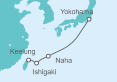 Itinerario del Crucero Japón, Taiwán - MSC Cruceros