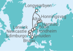 Itinerario del Crucero Desde Edimburgo, Escocia a Amsterdam (Holanda) - Oceania Cruises