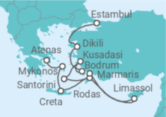 Itinerario del Crucero Turquía, Grecia, Chipre, Israel - Oceania Cruises