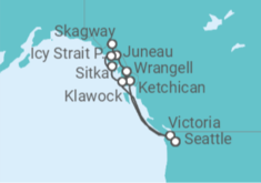 Itinerario del Crucero Gemas de la última frontera - Oceania Cruises