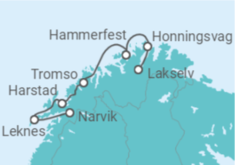 Itinerario del Crucero Noruega - Ponant