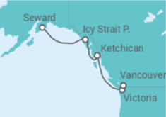 Itinerario del Crucero Alaska - Regent Seven Seas