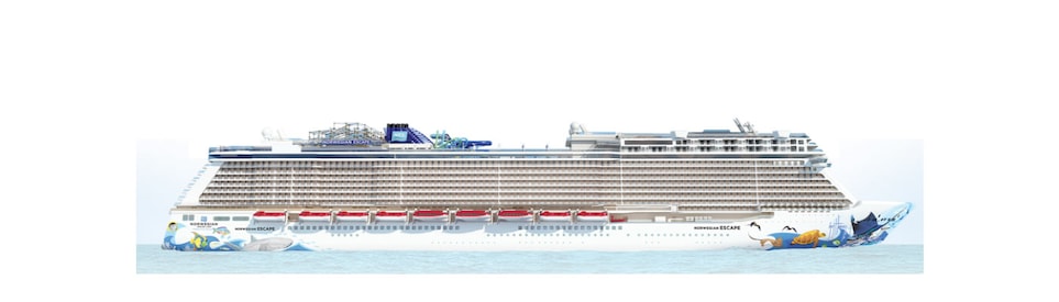 Perfil de cubiertas del Norwegian Escape