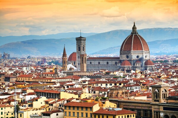 Florencia vistando la Galería de la Academia y Uffizi