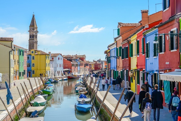 Venecia: Murano, Burano y Torcello con paseo romántico