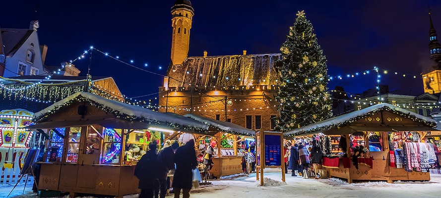 Mercadillo de Navidad en Tallin