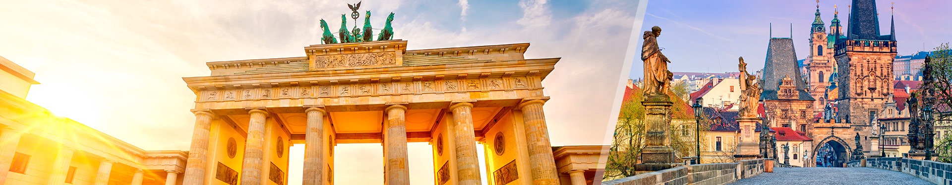 Berlín y Praga en avión