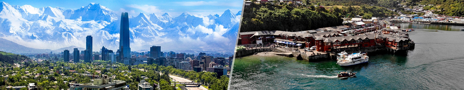 Santiago y Puerto Montt