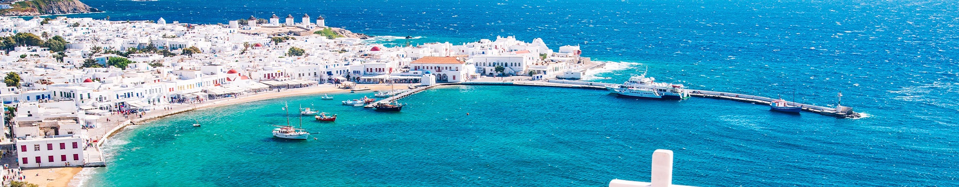 Atenas, Peloponeso y Mykonos