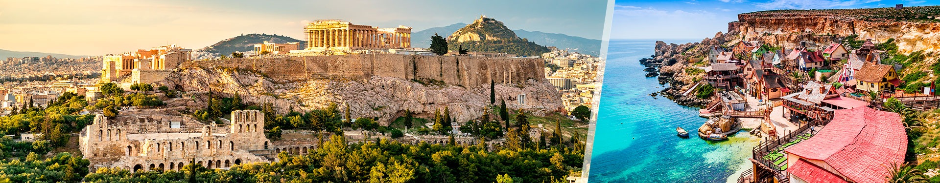 Atenas y Malta