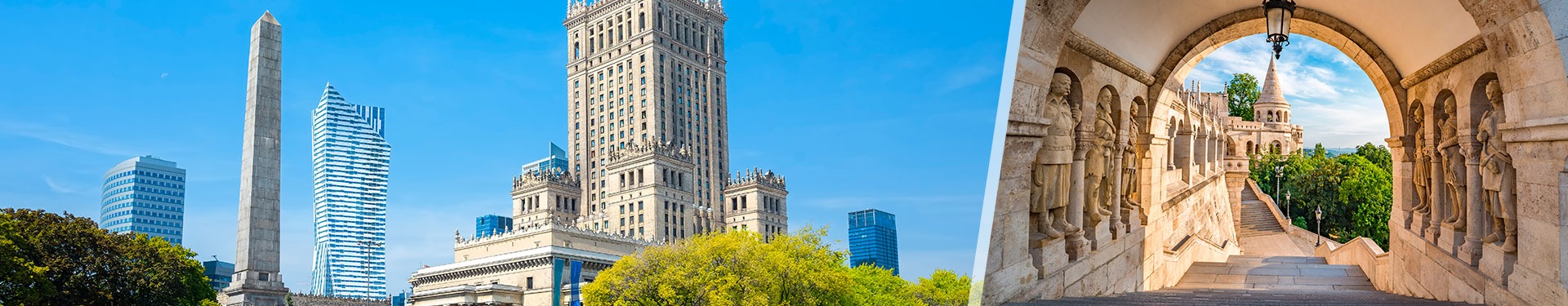 Budapest y Varsovia