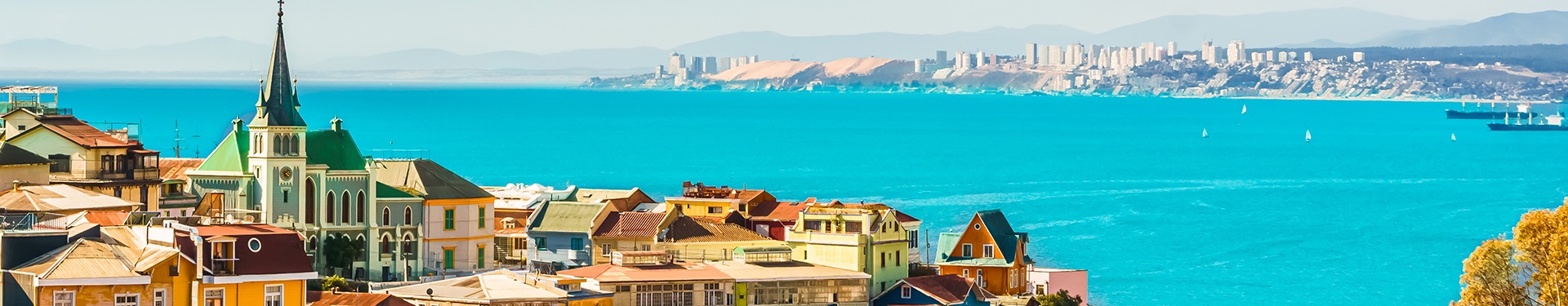 Santiago de Chile, Región de los Lagos y Valparaíso