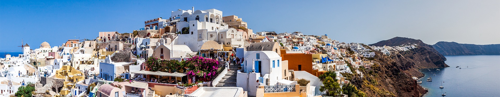 Atenas, Mykonos y Santorini en avión y con coche de alquiler
