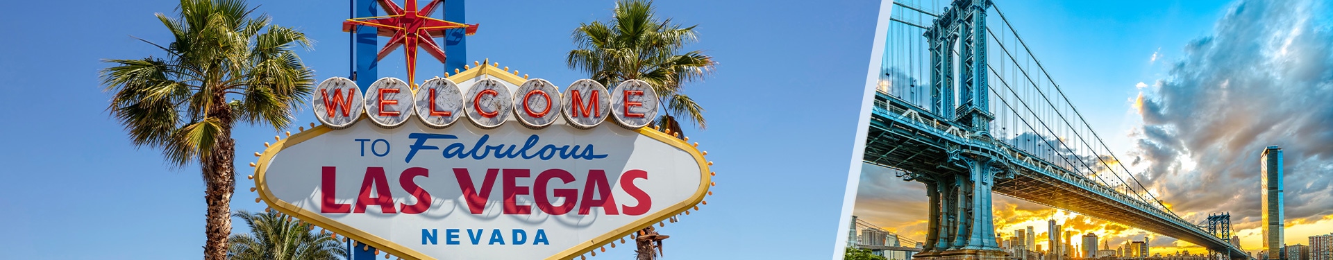 Las Vegas y Nueva York