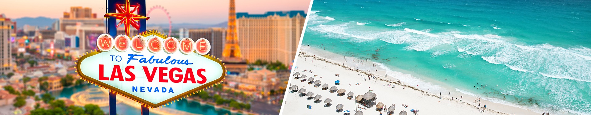 Los Ángeles, Las Vegas y Rivera Maya