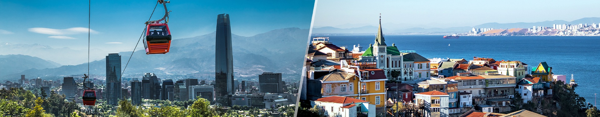 Santiago y Valparaíso