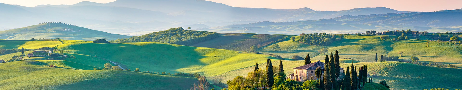 Región de La Toscana con Roma