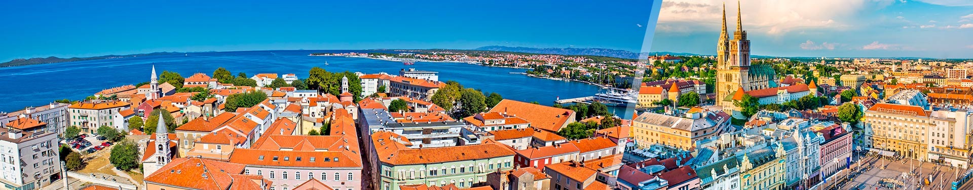 Zagreb y Zadar