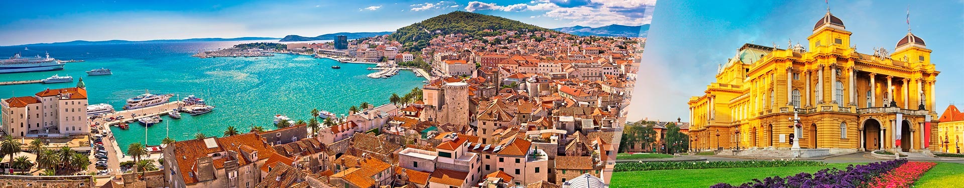 Zagreb y Split