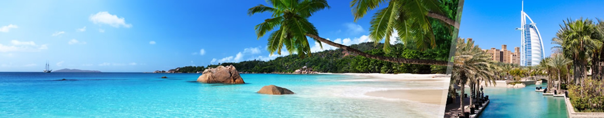 Dubái y Seychelles (Praslin)