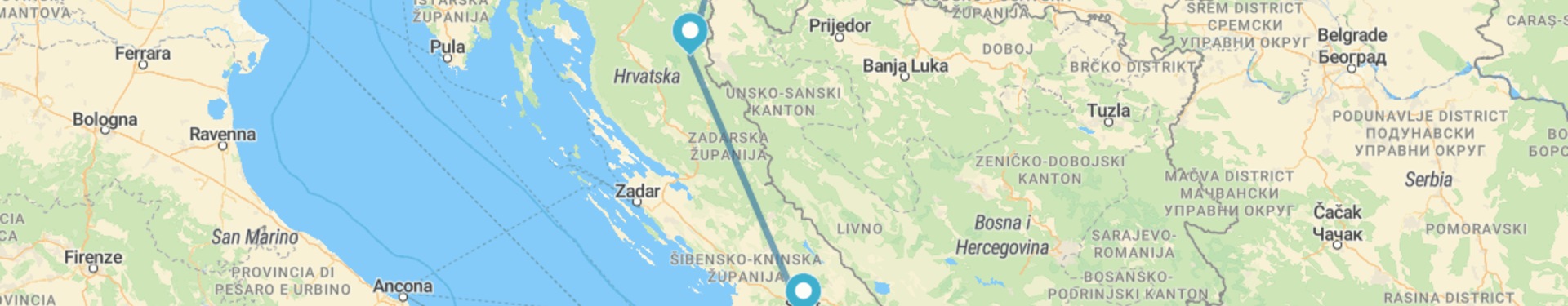 De Zagreb a Dubrovnik con Ljubljana