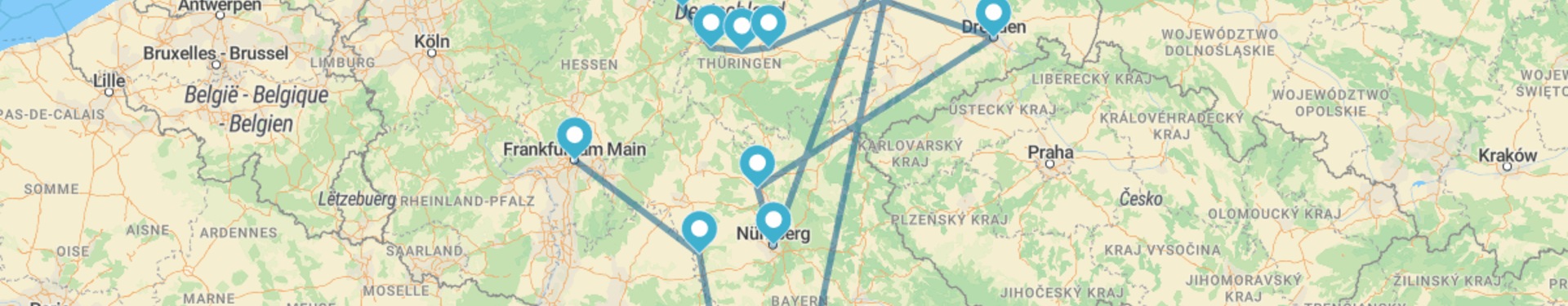 De Berlín a Frankfurt