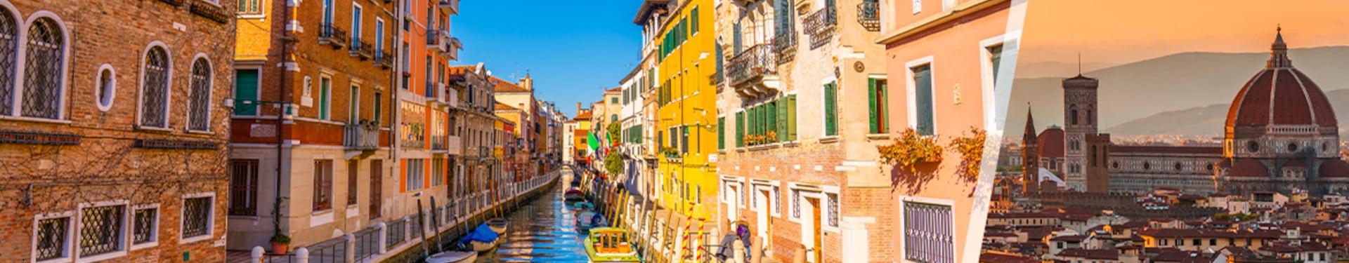 Venecia y Florencia en tren