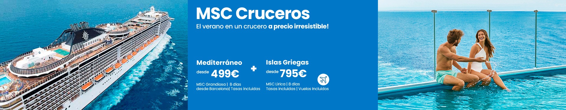 MSC Cruceros ofertas de verano