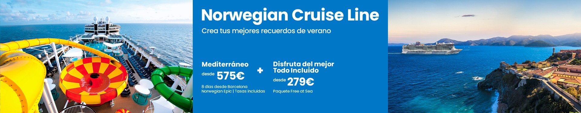 Ofertas Verano Norwegian Cruise Line