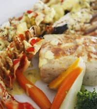 Una cucina a base di pesce