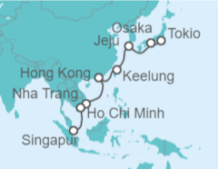 Itinerario del Crucero Corea Del Sur, Taiwán, China, Vietnam - Royal Caribbean