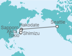 Itinerario del Crucero Japón - Royal Caribbean