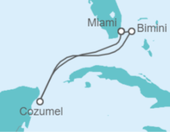 Itinerario del Crucero Riviera Maya - Virgin Voyages