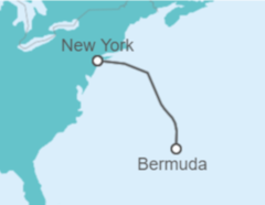 Itinerario del Crucero Bermudas - MSC Cruceros