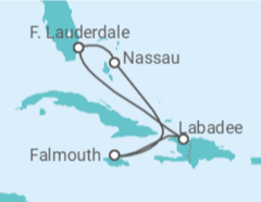 Itinerario del Crucero Jamaica, Bahamas - Royal Caribbean