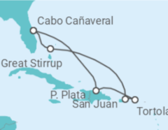 Itinerario del Crucero Puerto Rico - NCL Norwegian Cruise Line