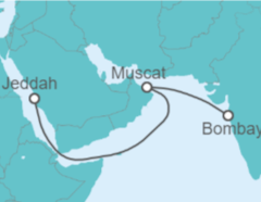 Itinerario del Crucero Omán - Silversea